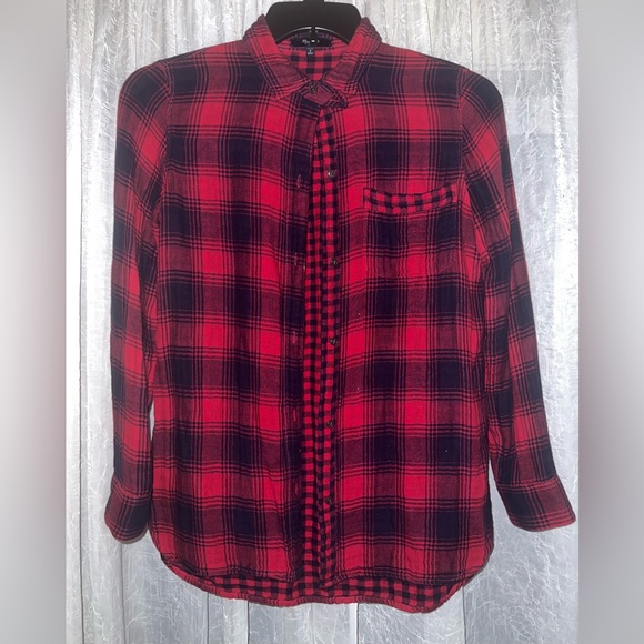 Madewell flannel shirt size small - Picture 4 of 6